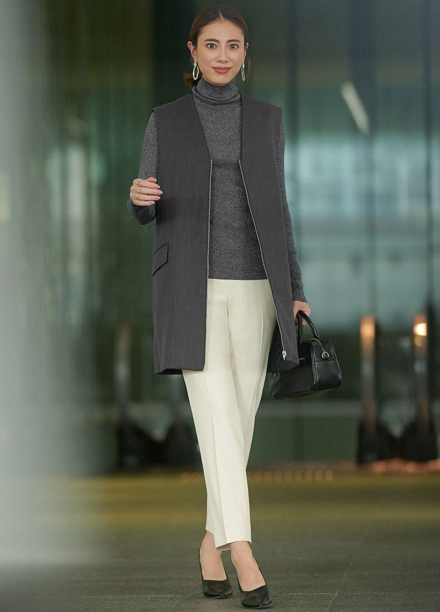 霧光挺絲絨感美腳褲